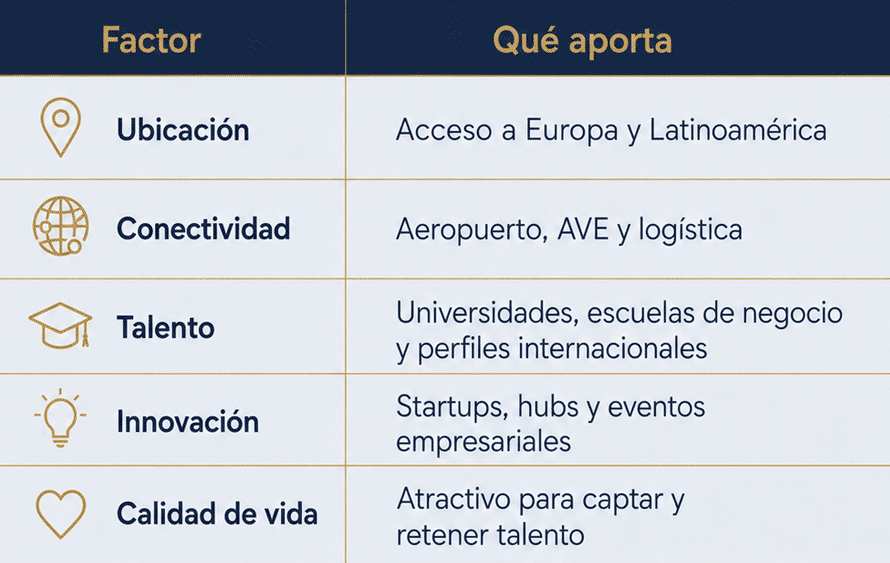 Un mercado local potente y una función de plataforma
